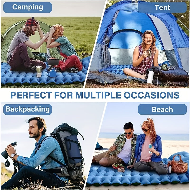 Summit Gear 2 Person Self-Inflating Sleeping Mat & Pillow