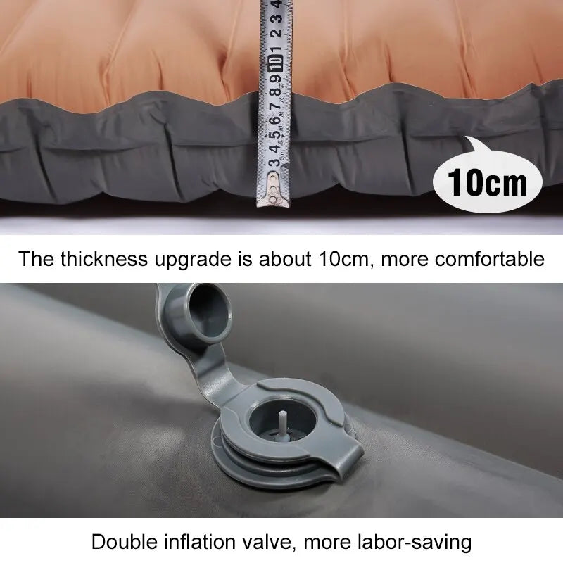 Summit Gear 10cm Self-Inflating Sleeping Mat