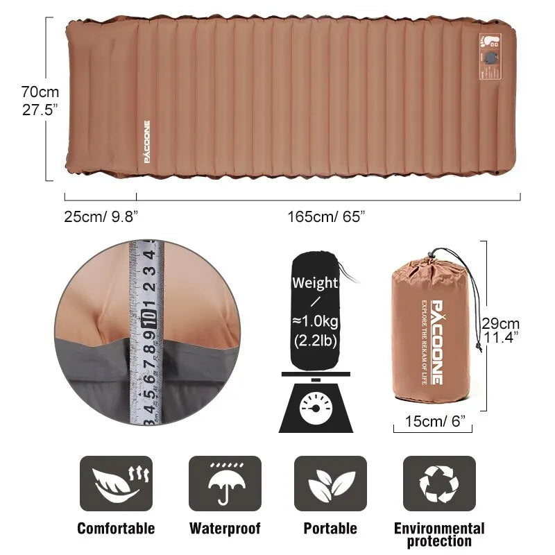 Summit Gear 10cm Self-Inflating Sleeping Mat