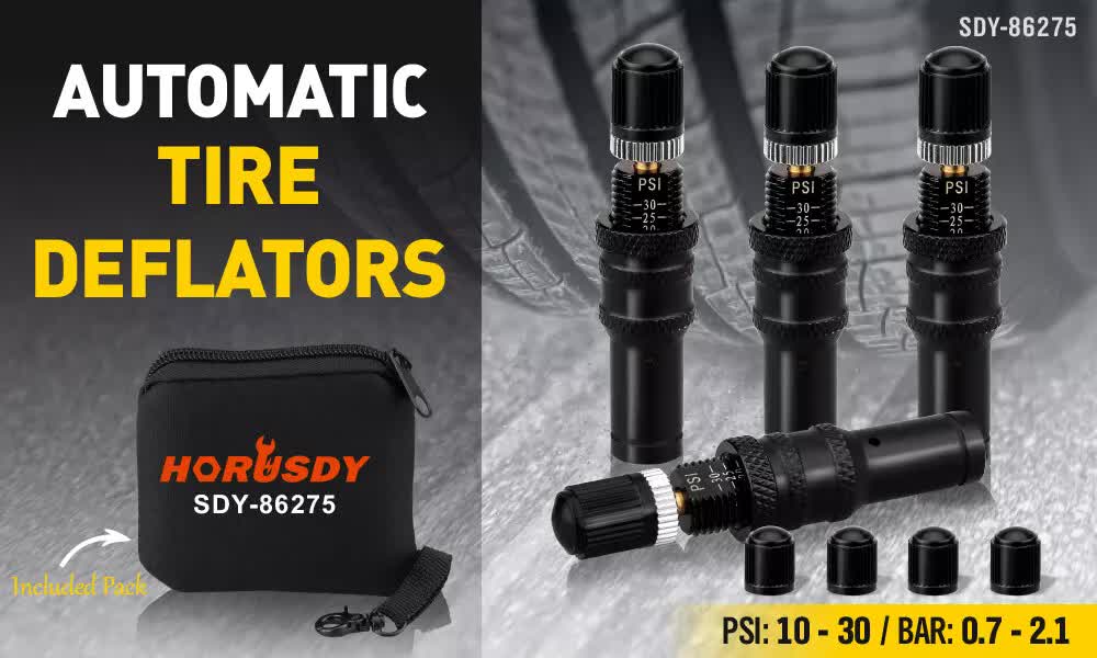 Horusdy 4WD Tyre Deflator Kit