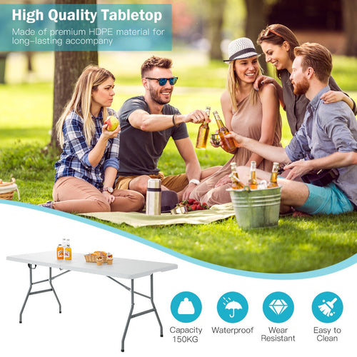 Summit Gear 180cm Portable Folding Camping Table