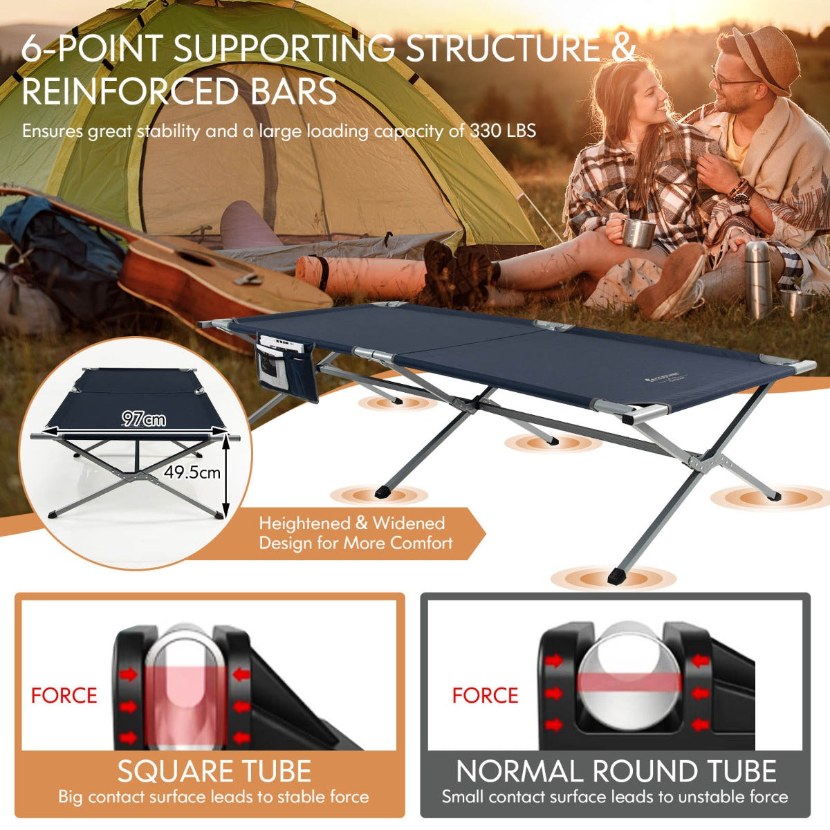 Summit Gear Outback Camping Stretcher